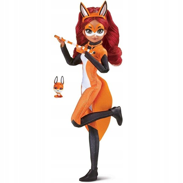 Miraculous Ruda Kitka - Bambola Alya con Kwami e Accessori 27 cm Bandai