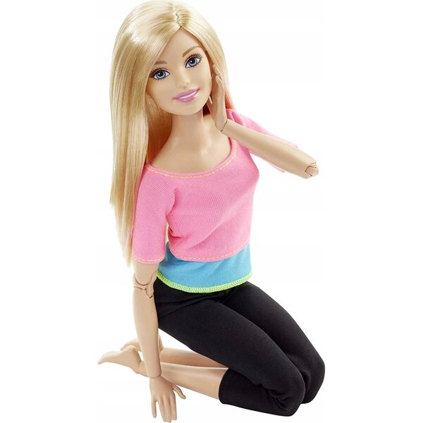 Barbie Made to Move Gimnastyczka mit 22 Artikulationspunkten und Sportbekleidung