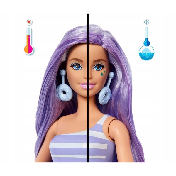 Barbie Pop Reveal 29 cm mit Farbwechsel und Duftschleim – Mattel