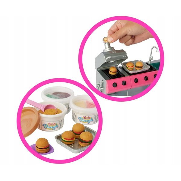 Barbie Camper Dreams Traumcamper mit Zubehör und Campingset für Kinder ab 3 Jahren
