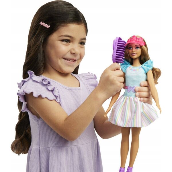 Barbie Moja Pierwsza mit Zubehör – große Modepuppe für Kinder ab 3 Jahren