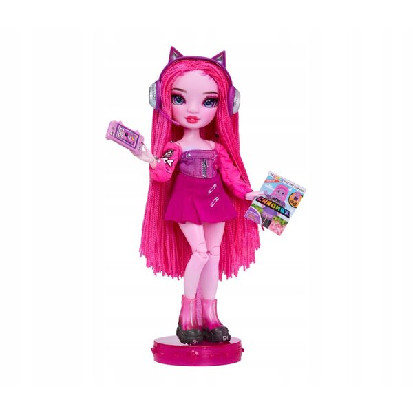 Bambola Rainbow High Shadow Pinkie James con Accessori e Abbigliamento Moda