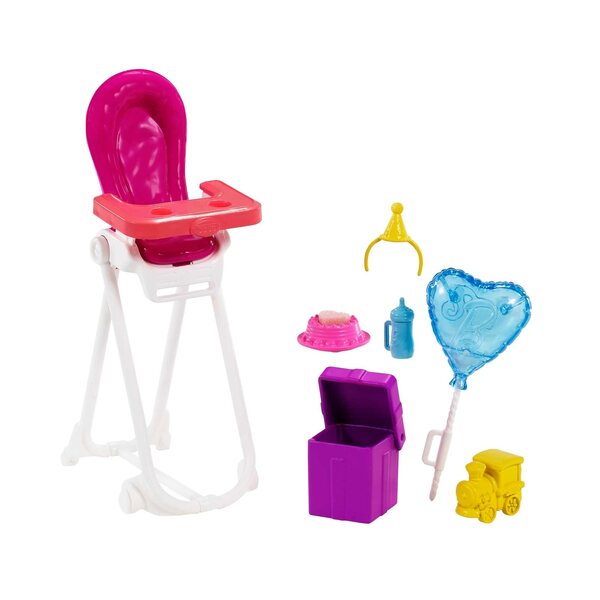 Barbie Skipper Babysitter mit Geburtstagsset für Kinder ab 3 Jahren
