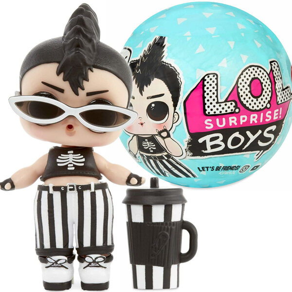 L.O.L. Surprise Boys: Überraschungspuppe mit 7 Schichten und Zubehör inklusive