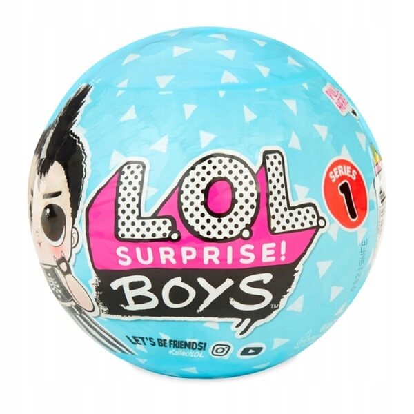 L.O.L. Surprise Boys: Überraschungspuppe mit 7 Schichten und Zubehör inklusive