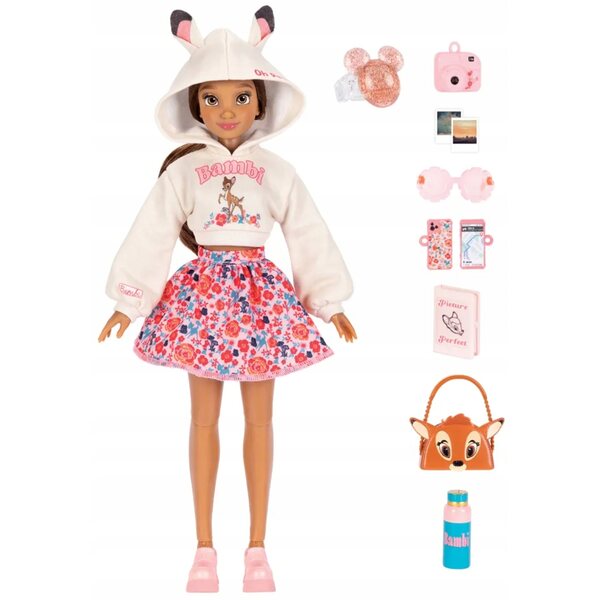 Lalola Modell Disney ILY 4Ever Bambi 30 cm mit Zubehör für Kinder