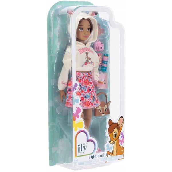 Lalola Modell Disney ILY 4Ever Bambi 30 cm mit Zubehör für Kinder