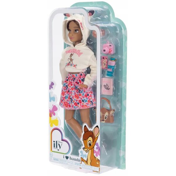 Lalola Modell Disney ILY 4Ever Bambi 30 cm mit Zubehör für Kinder