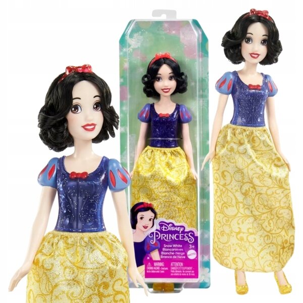 Bambola Disney Princess Biancaneve Mattel 28 cm Abito Iconico e Accessori
