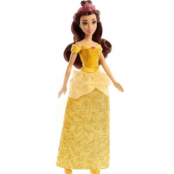 Bambola Bella Disney Princess Mattel con abito scintillante e accessori 30 cm