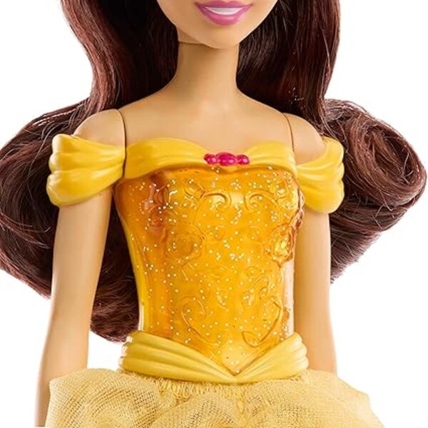 Bambola Bella Disney Princess Mattel con abito scintillante e accessori 30 cm