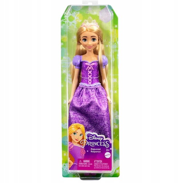 Bambola Rapunzel Disney Princess Mattel da 29 cm, perfetta per bambini dai 3 anni in su