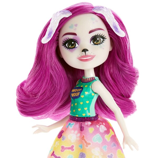 Bambola Enchantimals Dessa con dalmati - set con bambola e figurine