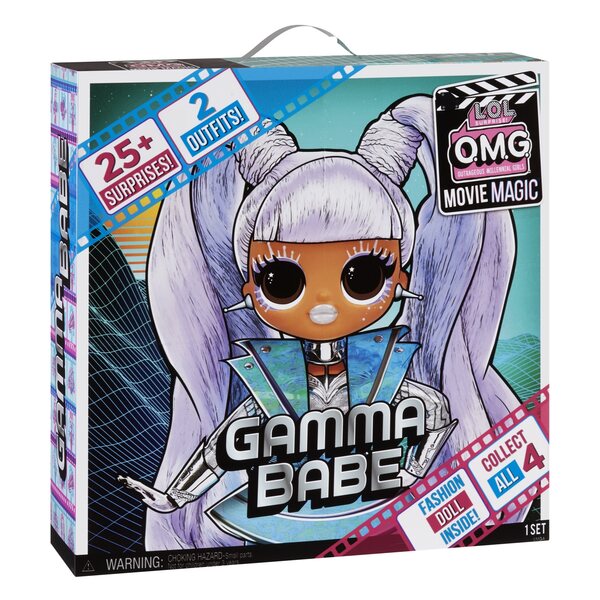 LOL Surprise OMG Movie Magic Gamma Babe con 25 sorprese e accessori film