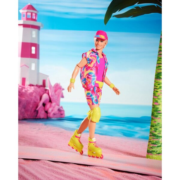 Barbie Ken Ryan Gosling im Retro-Rollercoat – Mattel-Sammelpuppe