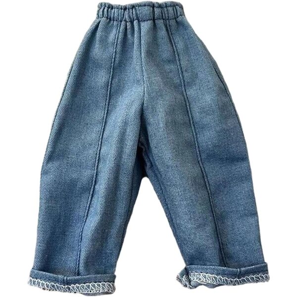 1:6 Blaue Hose mit weitem Bein für 12-Zoll-BJD-Puppen, stilvoll und bequem
