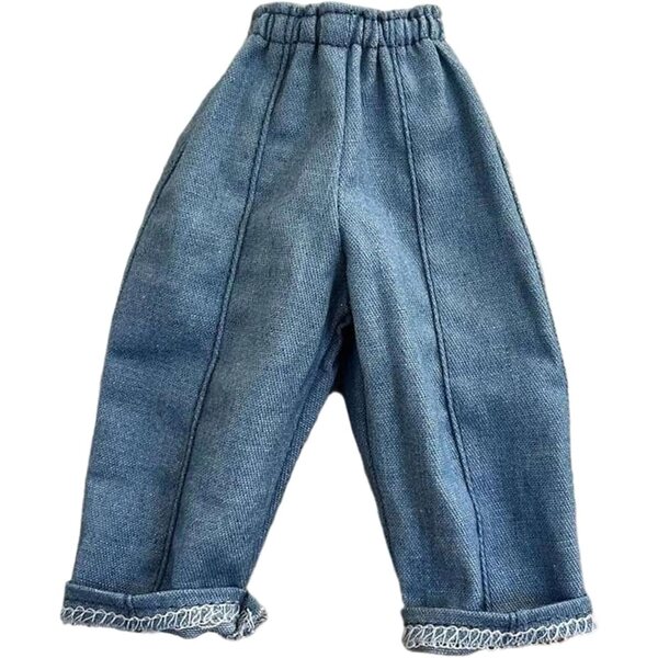 1:6 Blaue Hose mit weitem Bein für 12-Zoll-BJD-Puppen, stilvoll und bequem