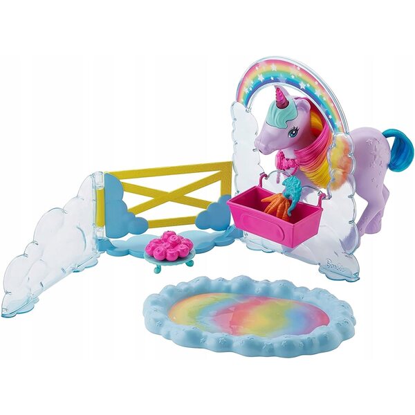 Barbie Dreamtopia Einhorn und Magie Spielset 12,5" für Kinder ab 3 Jahren