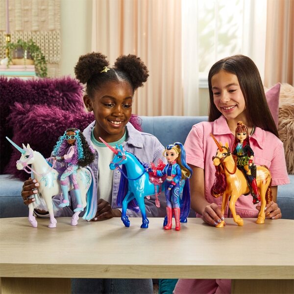 Bambola Sophia Unicorn Academy con chitarra e accessori - 33 cm