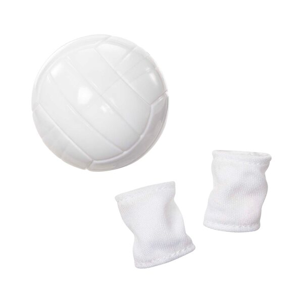 Barbie-Volleyballspielerin zum Bewegen, 32 cm, mit 22 Flexpunkten – Sportkarriere