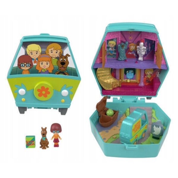 Polly Pocket Scooby Doo ensemble compact pour enfants à partir de 4 ans en plastique