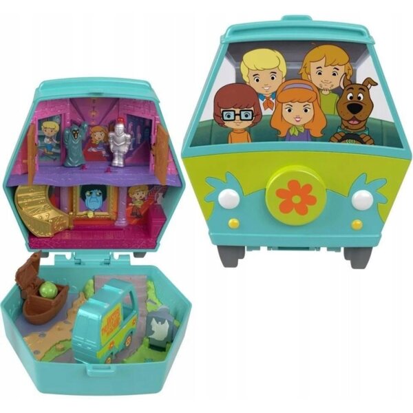 Polly Pocket Scooby Doo ensemble compact pour enfants à partir de 4 ans en plastique