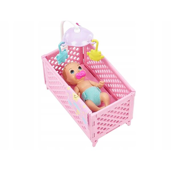 Barbie Skipper Babysitter-Puppe mit Bobas und Zubehör für Kinder ab 3 Jahren
