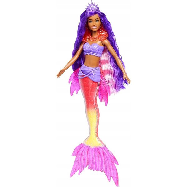 Barbie Syrenka Brooklyn mit Zubehör – Moc Syren Filmpuppe für Kinder ab 3 Jahren