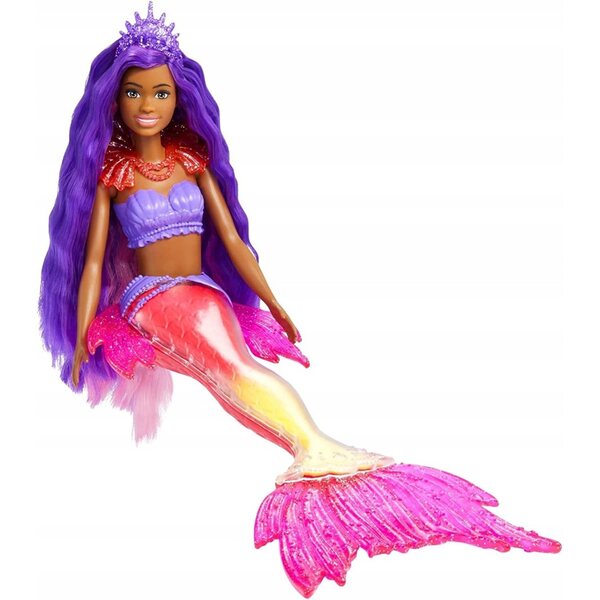 Barbie Syrenka Brooklyn mit Zubehör – Moc Syren Filmpuppe für Kinder ab 3 Jahren