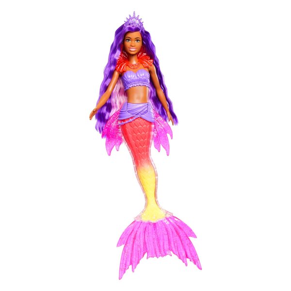 Barbie Syrenka Brooklyn mit Zubehör – Moc Syren Filmpuppe für Kinder ab 3 Jahren