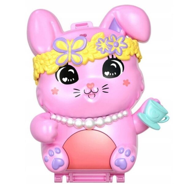 Polly Pocket Compatto Bunny Set da tè Mini Gioco Creativo