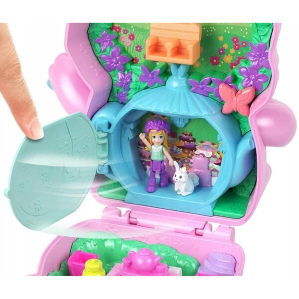Polly Pocket Compatto Bunny Set da tè Mini Gioco Creativo