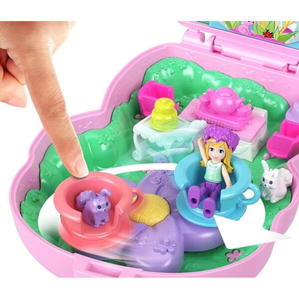 Polly Pocket Compatto Bunny Set da tè Mini Gioco Creativo