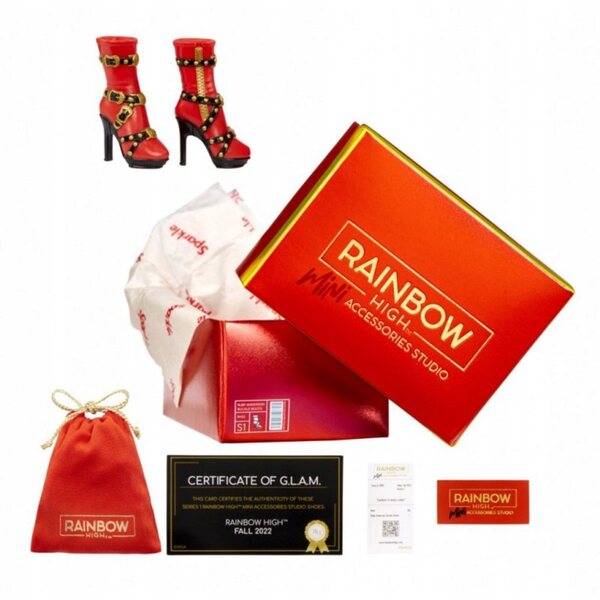 Scarpe Accessorio Rainbow High Studio - Stile Unico per le Tue Bambole