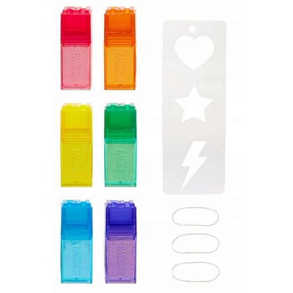 Rainbow High Acquerello & Crea bambola da colorare con occhi verdi e accessori