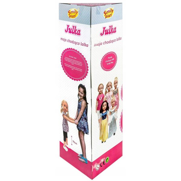 Bambola che cammina 70 cm principessa grande Smily Play - un giocattolo interattivo per bambini