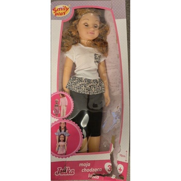 Bambola che cammina 70 cm principessa grande Smily Play - un giocattolo interattivo per bambini