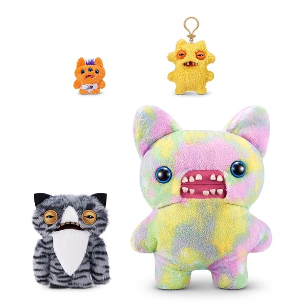 FUGGLER Alley Cats Plüschkatze zum Sammeln mit großen Augen, ab 4 Jahren