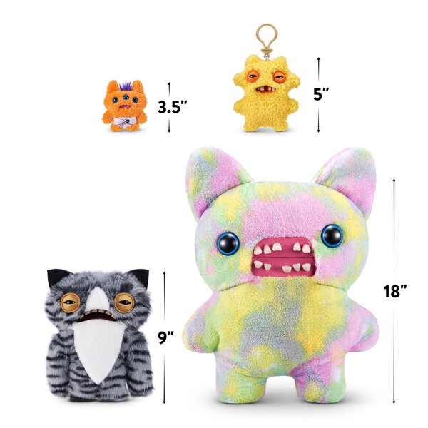 FUGGLER Alley Cats Plüschkatze zum Sammeln mit großen Augen, ab 4 Jahren