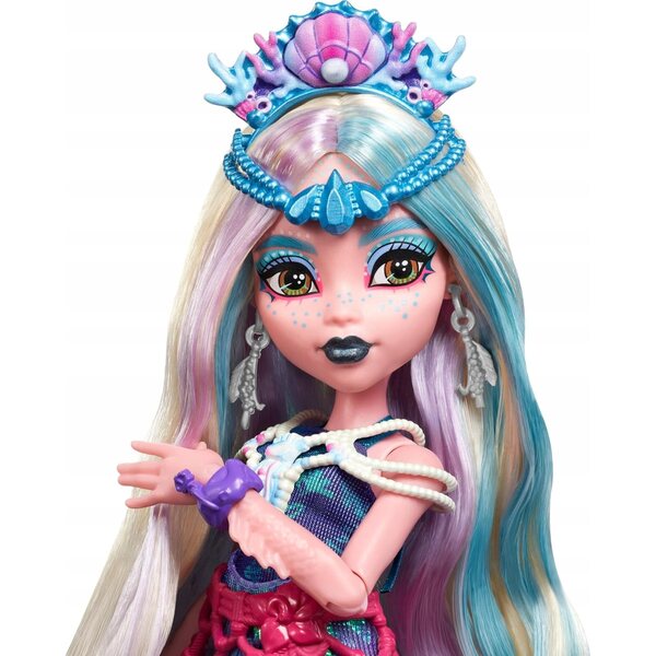 Lagoona Blue Monster High 29 cm mit Mode- und Festival-Accessoires