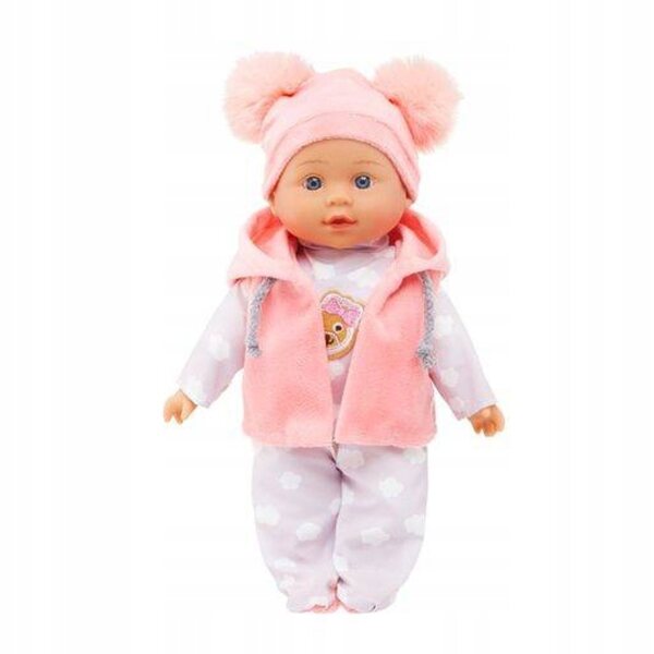 Julka Babypuppe 32 cm mit PL/ENG-Sound. Spielen Sie mit lächelnder Kleidung