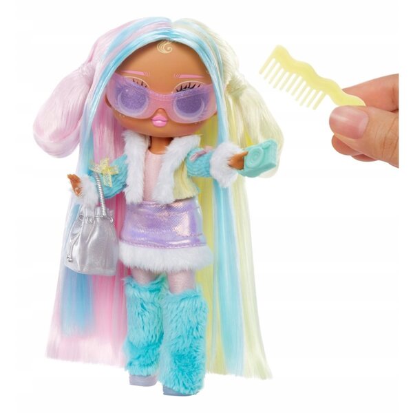 LOL Surprise Tweens Candylicious Snowboardista con 10 accessori moda inverno