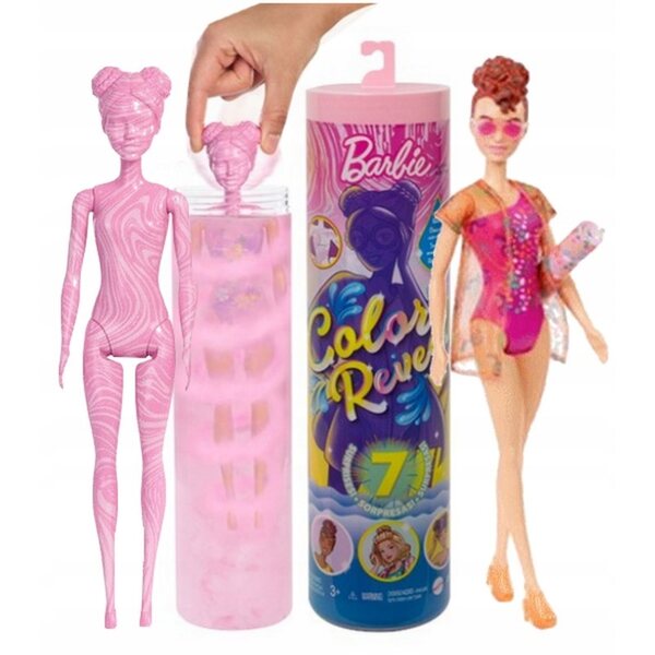 Barbie Color Reveal Weihnachtsüberraschungspuppe 29 cm Mattel