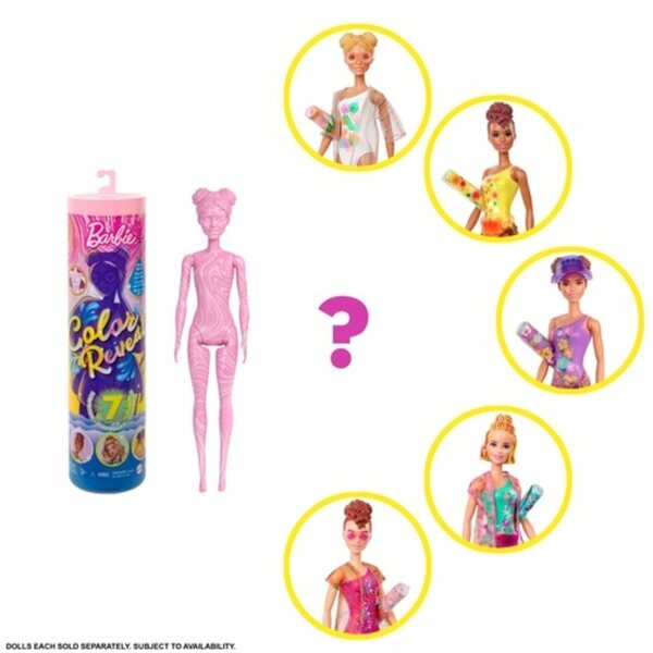Barbie Color Reveal Weihnachtsüberraschungspuppe 29 cm Mattel