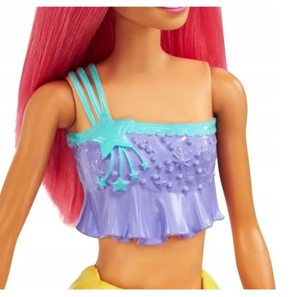 Barbie Dreamtopia Meerjungfrau mit buntem Schwanz und langen Haaren