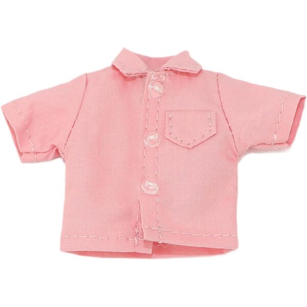 TISHITA Camicia in Miniatura 1/12 per Action Figure - Accessorio Tessile Dettagliato Rosa