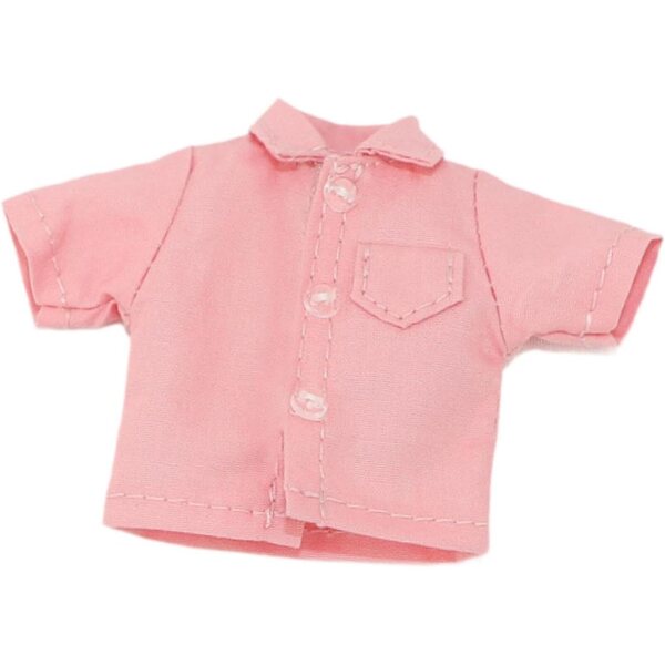 TISHITA Camicia in Miniatura 1/12 per Action Figure - Accessorio Tessile Dettagliato Rosa