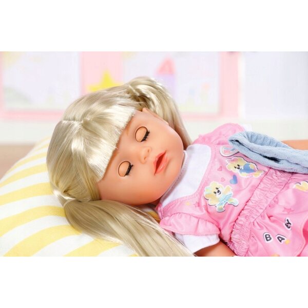 BABY born Siostrzyczka Przedszkolak 36 cm mit Pflegezubehör