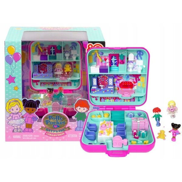 Polly Pocket Keepsake Collection 80th Anniversary Mattel - Комплект с три микро кукли