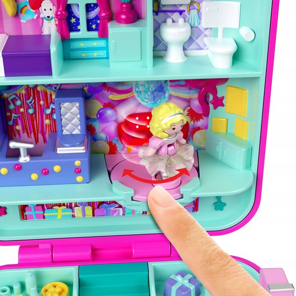 Polly Pocket Keepsake Collection 80e anniversaire Mattel - Ensemble avec trois micro-poupées